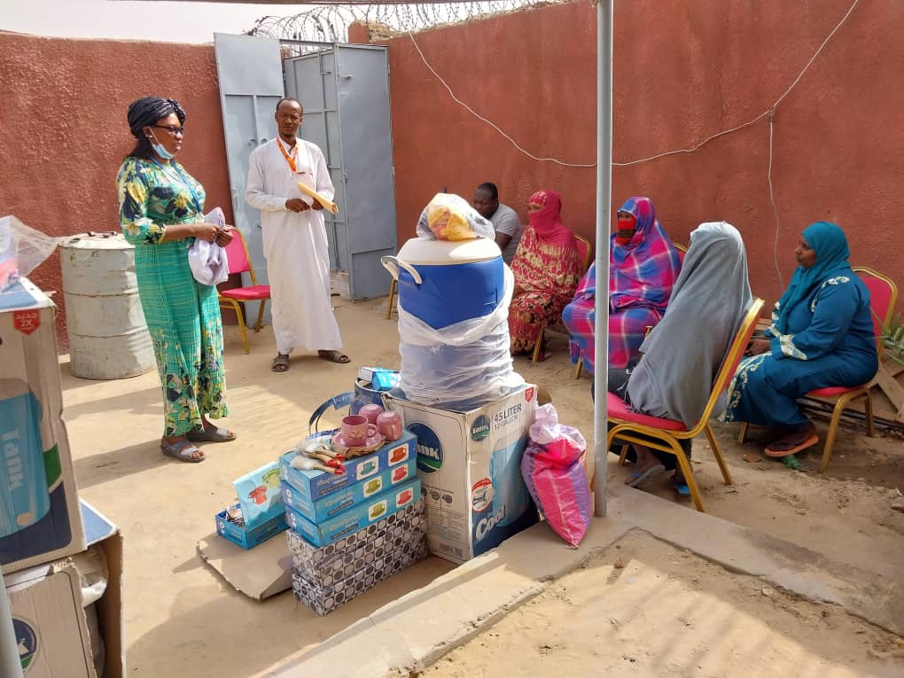 Remise des kits aux bénéficiaires dans la province de Barh - El- Gazel